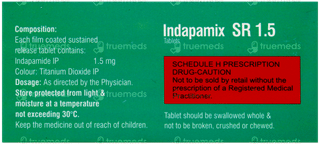 Indapamix Sr 1.5 Tablet 10
